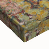 Modern Wall Art - Vibrant Coastal Scene with Houses and Figures