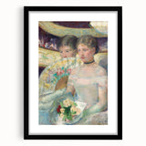 Impressionist Wall Art - The Loge by Mary Cassatt Print