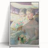 Impressionist Wall Art - The Loge by Mary Cassatt Print