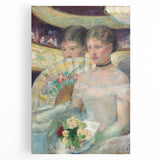 Impressionist Wall Art - The Loge by Mary Cassatt Print