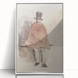 Impressionist Wall Art - The Man in the Tall Hat by Edouard Manet