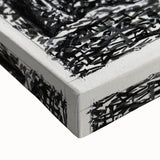 Modern Wall Art - Black and White Depiction of Urban Devastation