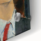 Modern Wall Art - Expressive Abstract Portrait for Contemporary Decor