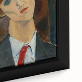 Modern Wall Art - Expressive Abstract Portrait for Contemporary Decor