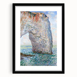 Impressionist Landscape - The Manneporte by Claude Monet Print