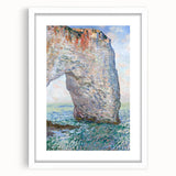 Impressionist Landscape - The Manneporte by Claude Monet Print