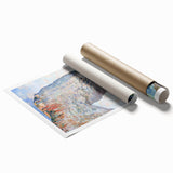 Impressionist Landscape - The Manneporte by Claude Monet Print