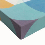 Modern Wall Art - Geometric Abstract Design in Vibrant Circular Layers