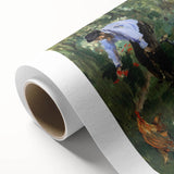 Impressionist Wall Art: The Monet Family in Their Garden by Édouard Manet