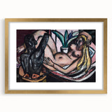 Modern Wall Art - Studio Composition with Female Nude and Sculpture