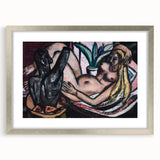 Modern Wall Art - Studio Composition with Female Nude and Sculpture