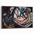 Modern Wall Art - Studio Composition with Female Nude and Sculpture