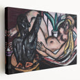 Modern Wall Art - Studio Composition with Female Nude and Sculpture
