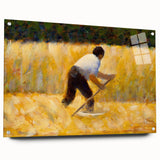 Impressionist Wall Art: The Mower by Georges Seurat