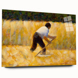 Impressionist Wall Art: The Mower by Georges Seurat