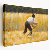 Impressionist Wall Art: The Mower by Georges Seurat