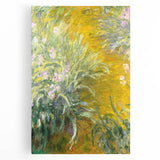 Impressionist Wall Art - The Path through the Irises by Claude Monet