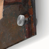 Modern Wall Art - Elegant Abstract Portrait of a Woman with Bangs