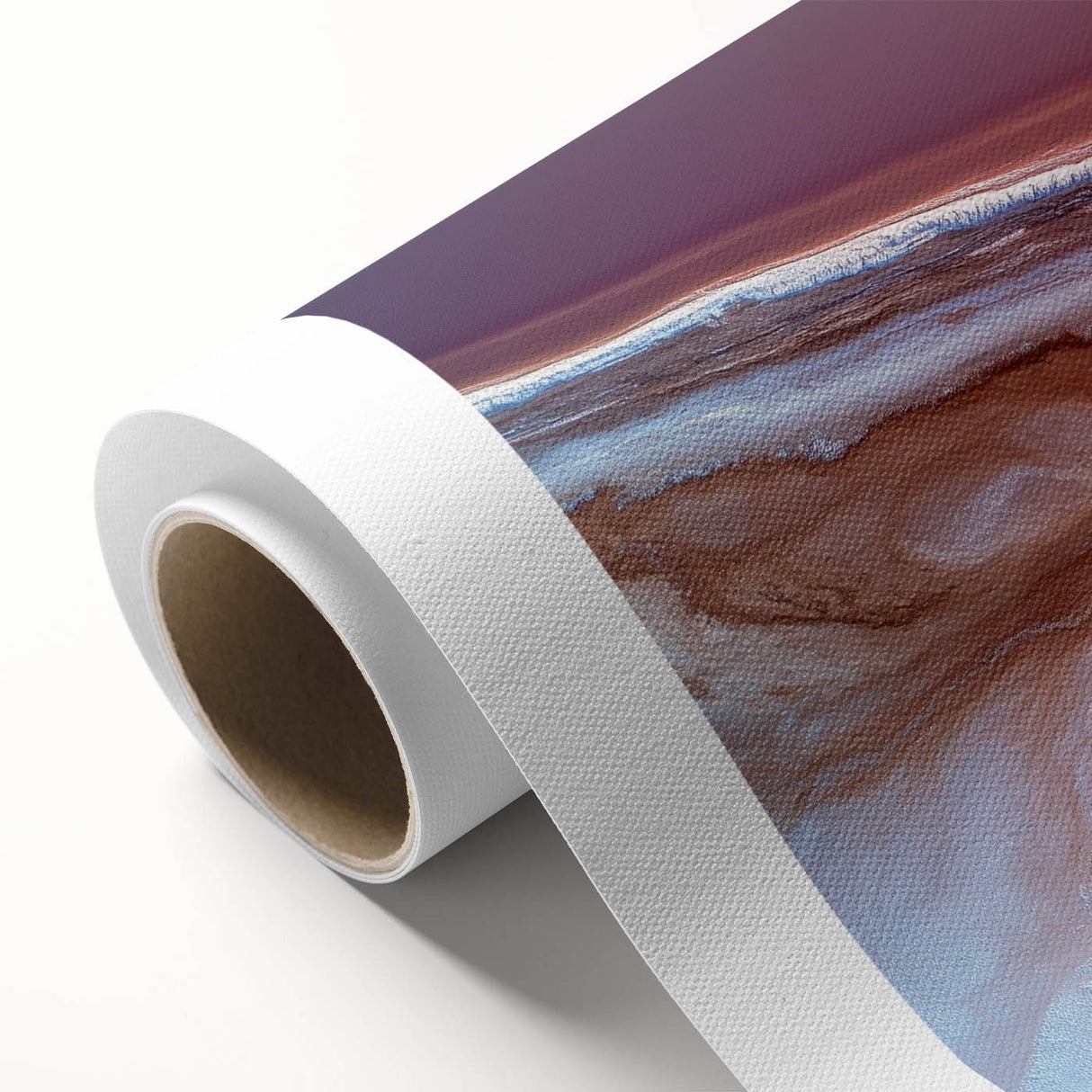 Terra Flowline – Abstract Aerial Landscape with Earthy Motion Design