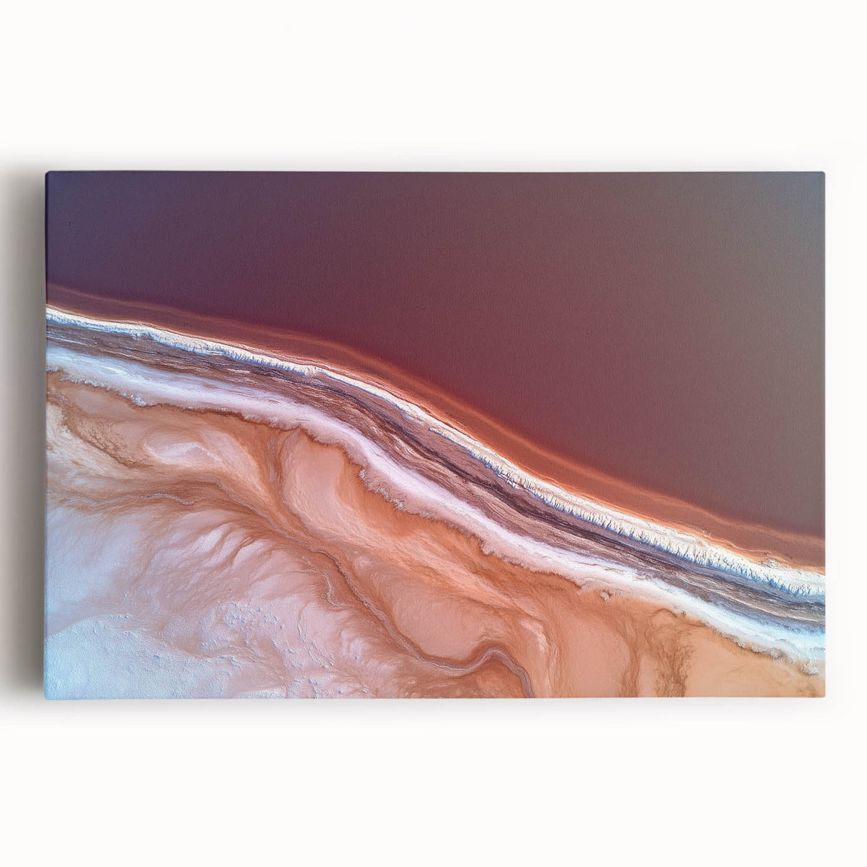 Terra Flowline – Abstract Aerial Landscape with Earthy Motion Design
