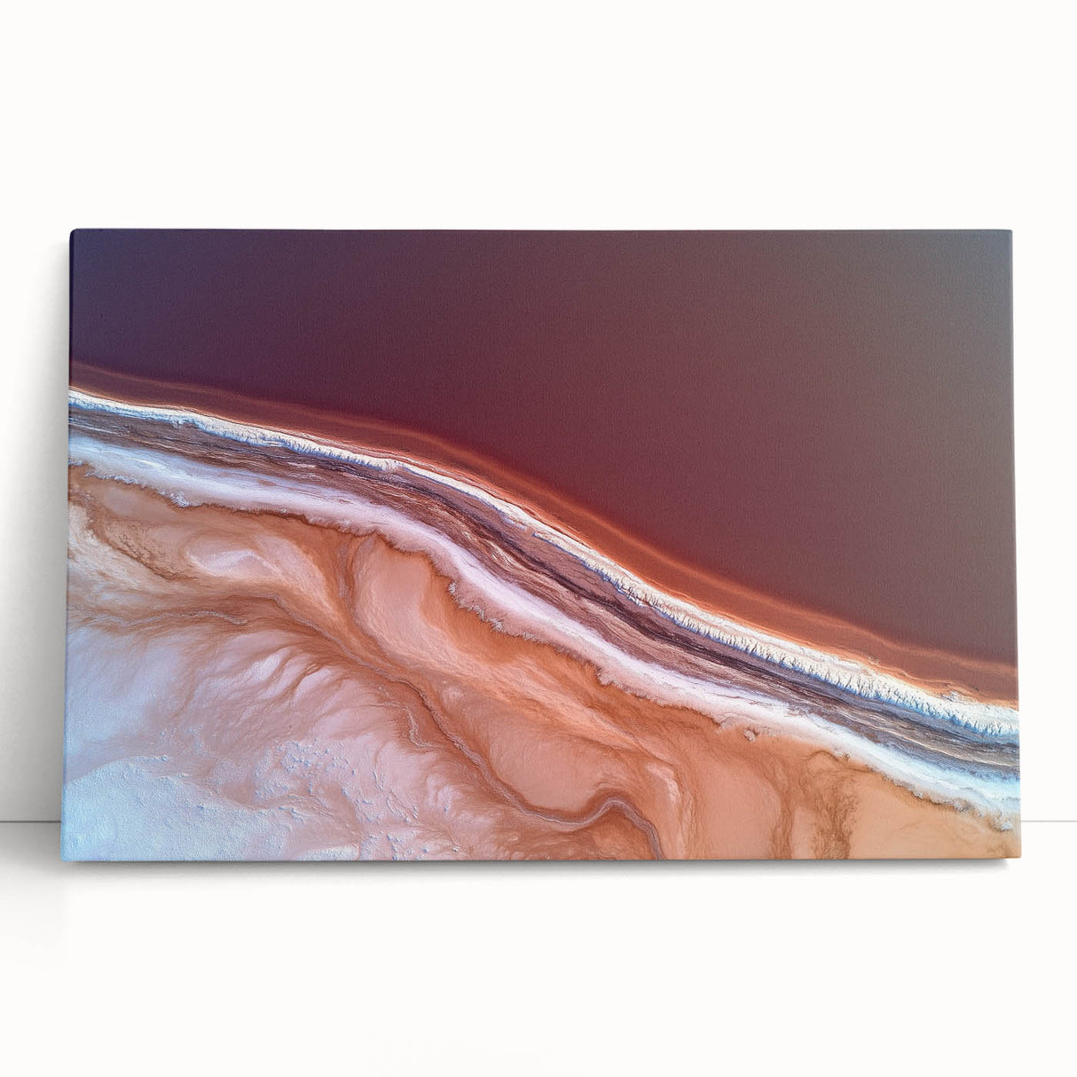 Terra Flowline – Abstract Aerial Landscape with Earthy Motion Design