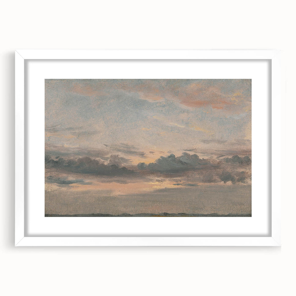Famous Romantic Era Art: Study of a Fox - Classic Romantic Painting