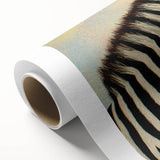 Rolled canvas showcasing vibrant animal-themed wall art design, featuring intricate details and bold colors, packaged securely in a durable cardboard tube for safe transportation. Perfect for adding a unique touch to home decor or art collections.