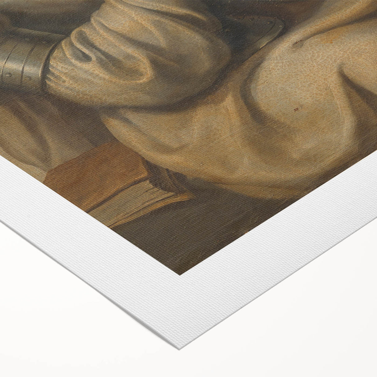 Baroque Art Print - Blindfolded Warrior with Chalice and Candle