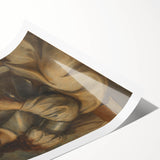 Baroque Art Print - Blindfolded Warrior with Chalice and Candle