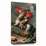 Neoclassical Art Print: Napoleon Crossing the Alps by David - Heroic Portrait