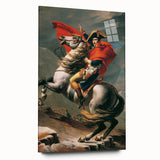 Neoclassical Art Print: Napoleon Crossing the Alps by David - Heroic Portrait