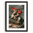 Neoclassical Art Print: Napoleon Crossing the Alps by David - Heroic Portrait