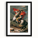 Neoclassical Art Print: Napoleon Crossing the Alps by David - Heroic Portrait