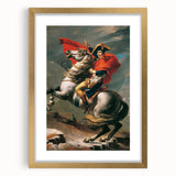 Neoclassical Art Print: Napoleon Crossing the Alps by David - Heroic Portrait