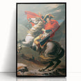 Neoclassical Art Print: Napoleon Crossing the Alps by David - Heroic Portrait