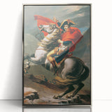 Neoclassical Art Print: Napoleon Crossing the Alps by David - Heroic Portrait