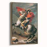 Neoclassical Art Print: Napoleon Crossing the Alps by David - Heroic Portrait