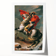 Neoclassical Art Print: Napoleon Crossing the Alps by David - Heroic Portrait