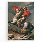 Neoclassical Art Print: Napoleon Crossing the Alps by David - Heroic Portrait