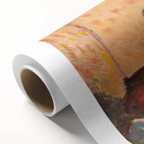 Emotive Expressionist Art - Dødskamp by Edvard Munch Canvas Print