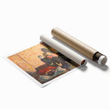 Emotive Expressionist Art - Dødskamp by Edvard Munch Canvas Print