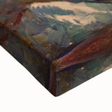 Emotive Expressionist Art - Dødskamp by Edvard Munch Canvas Print