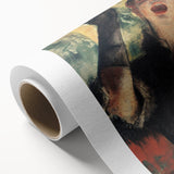 Edgar Degas' Café Singer - Expressive Impressionist Portrait Art Print