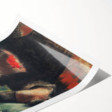 Edgar Degas' Café Singer - Expressive Impressionist Portrait Art Print