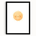 Children's Wall Decor - Happy Sun Kids Room Art Prints