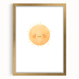 Children's Wall Decor - Happy Sun Kids Room Art Prints