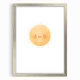 Children's Wall Decor - Happy Sun Kids Room Art Prints