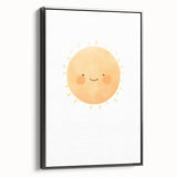 Children's Wall Decor - Happy Sun Kids Room Art Prints