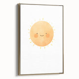Children's Wall Decor - Happy Sun Kids Room Art Prints
