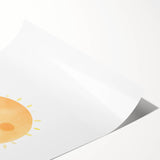 Children's Wall Decor - Happy Sun Kids Room Art Prints